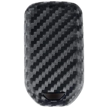 

Silicone Carbon Fiber Pattern Car Key Case, Key Chain Protective Cover for Honda CRV's Ten Generation Civic Accord