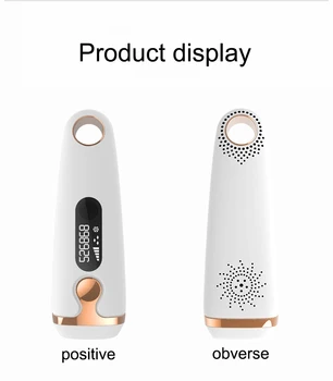 

Electric epilator Hand-held hair removal machine Whole body laser hair removal machine 500000 flashes Facial hair removal tool