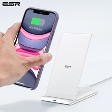 ESR быстрое Qi Беспроводное быстрое зарядное устройство 10 Вт 7,5 Вт для iPhone 11 Pro Xs Max Xr X 8 Plus подставка Быстрая зарядка для samsung S10 S9 S8 Plus