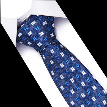 

Fashion 100%Silk Striped Plaid Men's Tie Classic 53 Styles Neck Ties Leisure Business Wedding High Quality 7.5cm Necktie 10061