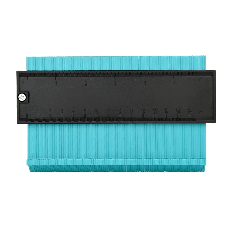 

Hot Profile Gauge 6-Inch Profile Replicator Tile Edge Profile Ruler for Copying Irregular Shape Marker Tools Green