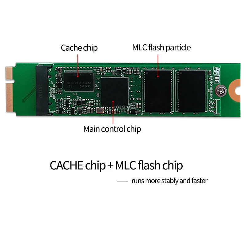 Neue 128G 256GB 512GB 1TB 2TB Für 2012 Macbook Air A1465 A1466 SSD Md231 Md232 md223 Md224 Solid St