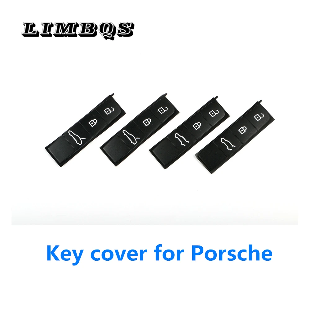 Корпус для ключа с кнопками Замена для porsche 9YA Cayenne 971 Panamera Замена резиновый кнопочный коврик кнопки флип корпус автомобильного ключа дистанционного управления