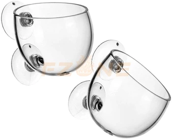 

Mini Crystal Glass Fish Tank Plant Bonsai Pot Cup Aquarium Water Plant Grass Potted Cylinder Cup For Aquatic Plant Decoration