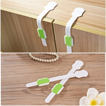 

Drawer Door Cabinet Cupboard Toilet Safety Locks Baby Kids Safety Care Plastic Locks Straps Infant Baby Protection