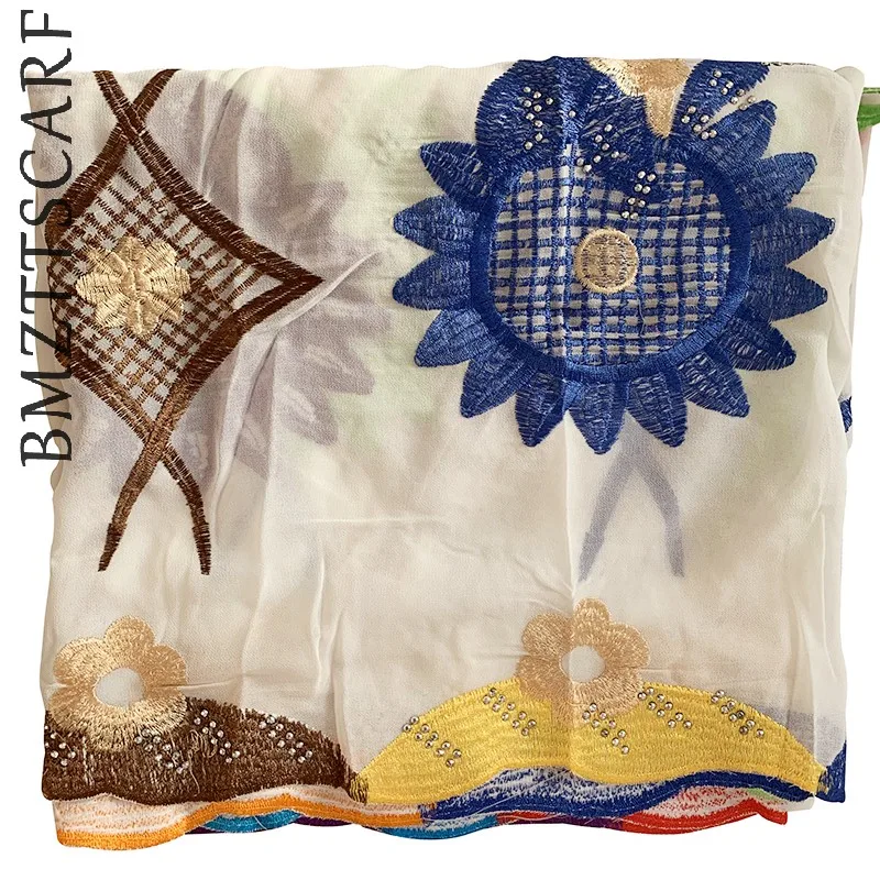 CLEAR STOCK 10 PIECES 1 LOT! African Women Scarfs High Qaulity Chiffon Scarf Big Size Scarfs for Shawls - Цвет: Color 30