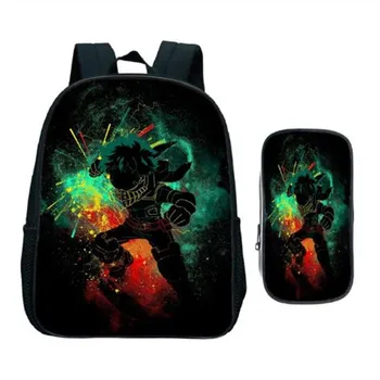 

2pcs Set Backpack Cartoon Cute Backpack Kindergarten Children School Bags New Girls Boys Travel Backpack Kids Book Bag Pen Bag