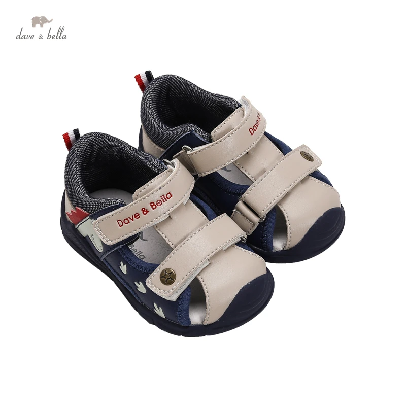 

DB17638 Dave Bella summer fashion baby boys cartoon sandals new born infant shoes boy sandals casual shoes