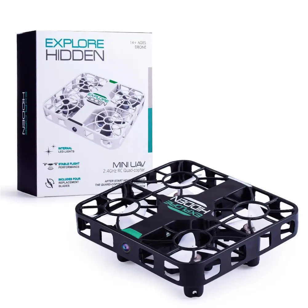 

QS003 Wifi FPV 2.4G 6 Axis Gyro 3D Flip 0.3MP HD Camera Mini RC Hold Crashworthy RTF Quadcopter Altitude Drone Structure W0S1