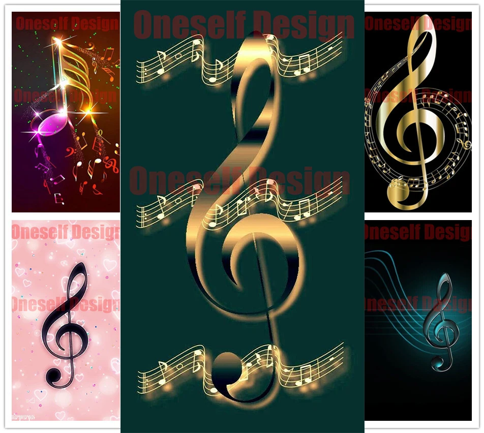 Алмазная 5d картина music note полноразмерная вышивка сделай сам с мотивом музыки
