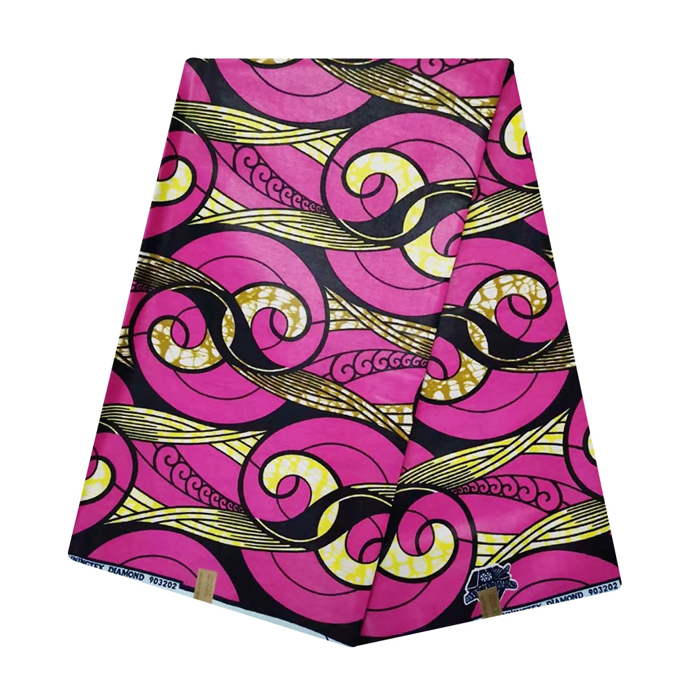 Ankara Java Wax Print Fabric Cotton Pagne African Materials for Sewing 6 Yards Ghana Nigerian Tissue | Аксессуары для одежды