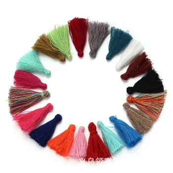 

50 per package Jewelry Accessories Boutique Vertical Tassel Pendant Jewelry Tassel Hanging Spike High-end Pendant Charm