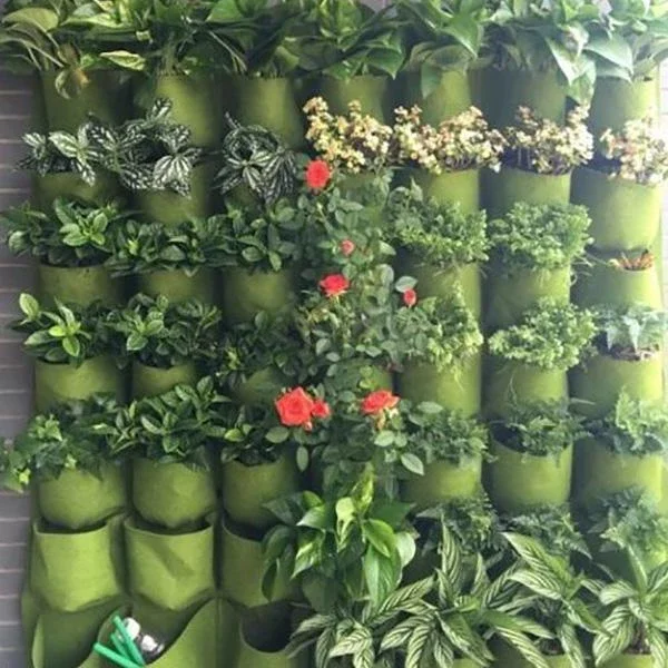 Vertical Garden Planters – Fabric Plant Bags