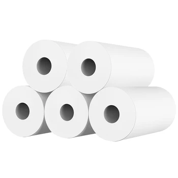 

10rolls Universal Gift Thermal Paper Kids Camera Smooth White Students Transfer Wood Pulp Accessories Professional Instant Print