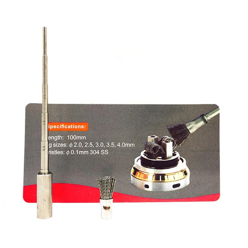 

Micro Coil Jig Tool Cleaning Steel Brush Coil DIY Tools E Cigarettes for RDA RTA Atomizer Vape DIY Heating Coil Wire Accessorie