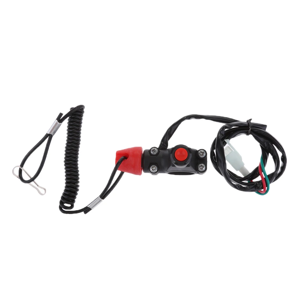 

Engine Kill Stop Tether Open Safety Switch Push Button For 47cc 49cc Pocket Dirt Bike Chinese Mini Moto