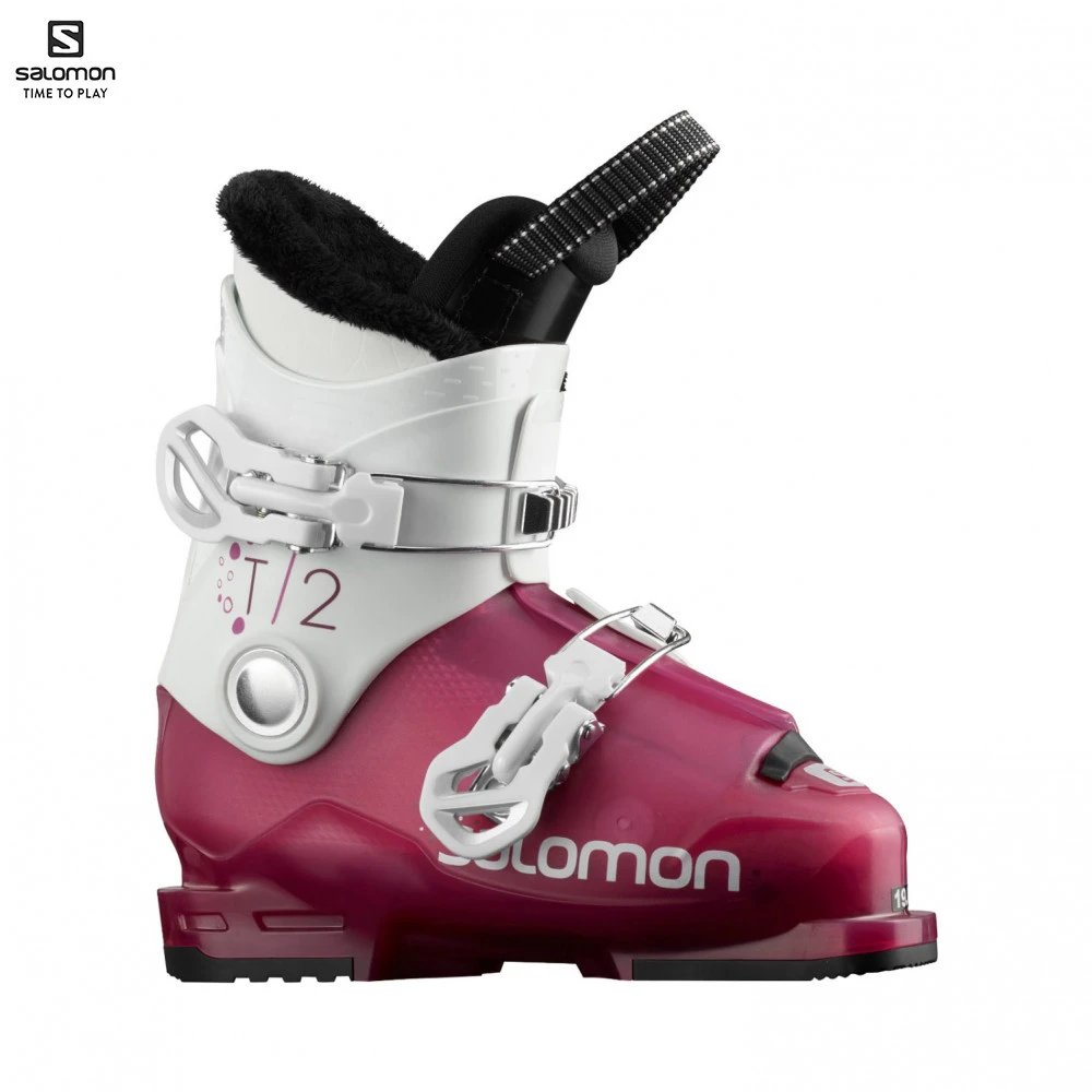 Botas de esquí SALOMON ALP. Botas de nieve T2 RT Girly para hombre y mujer, zapatillas deportivas de color rosa/Wh, esquí, country, Invierno|Botas de esquiar y de surf sobre nieve|