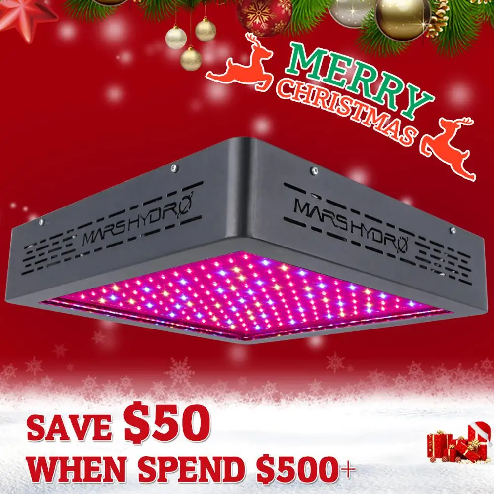 Ulepszony Mars Hydro Mars II 900W oświetlenie led do uprawy Hydro led