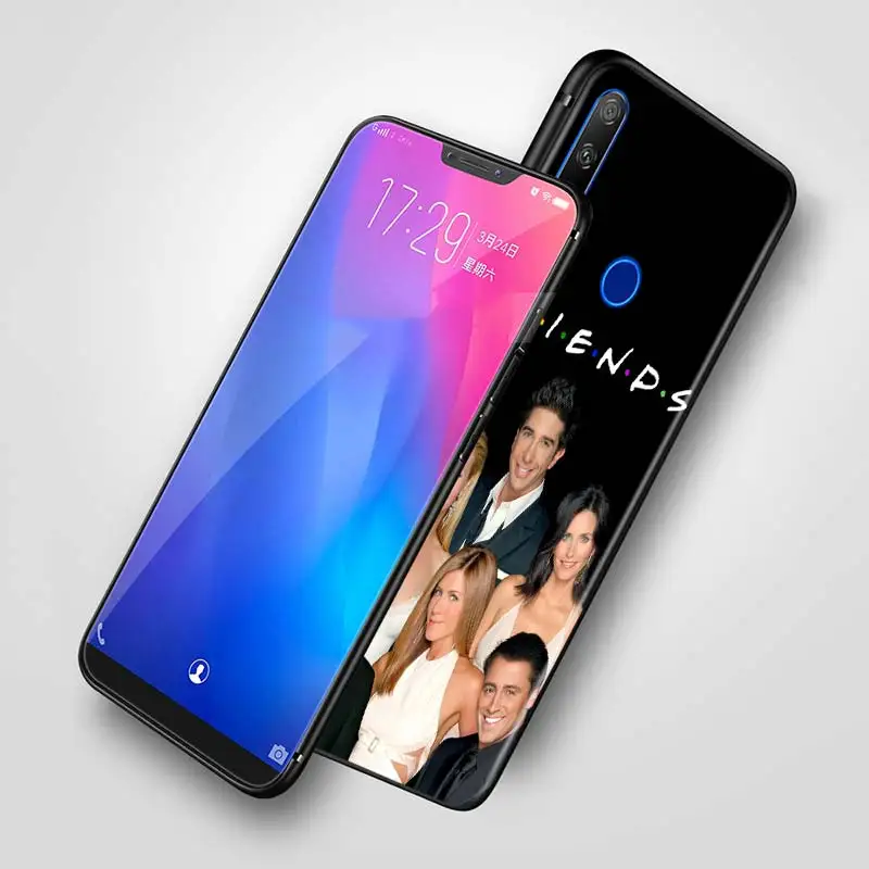 Silicone Cover Phone Case For Huawei Y7a Y9a Y8p Y8s Y6p Y5p Y9 Y7 Y6 2019 Friends TV Soft TPU Shell