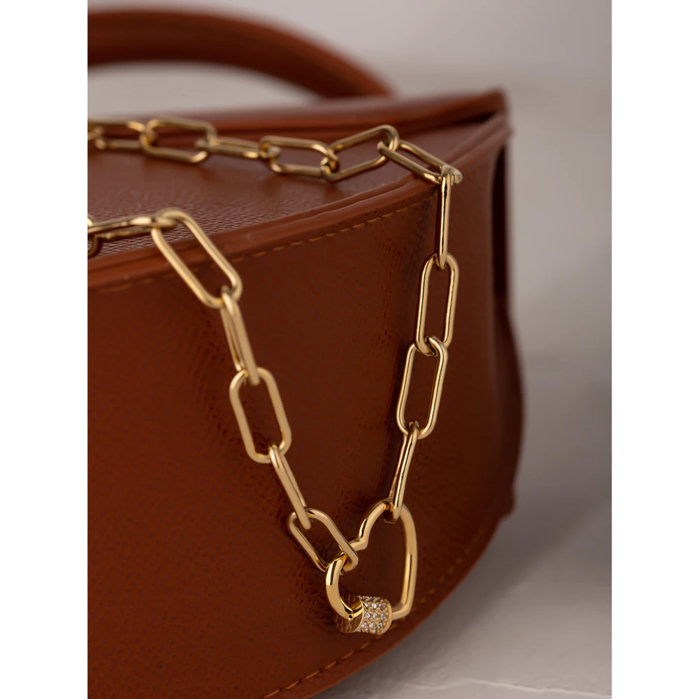 Romantic Heart Stainless Steel Chain Necklace for Women Delicate Cubic Zirconia - Image 2