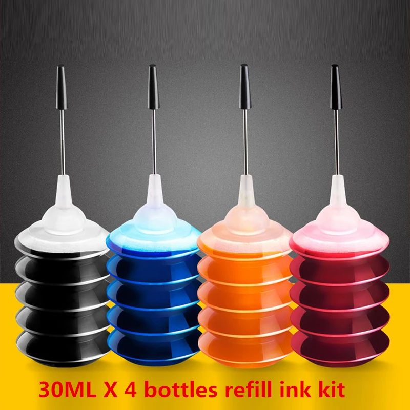 120ML ink Gracemate многоразового 545 546 XL чернильный картридж Замена для Canon PG545 CL546 для Canon Pixma MG3050 2550 2450 2550S 2950 MX495 - Цвет: 120ML ink