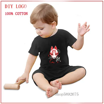 

Kitsune mask fox printed new born baby clothes One-Pieces baby romper Summer New Arrivral baby Boys Girls ropa de bebe Jumpsuit