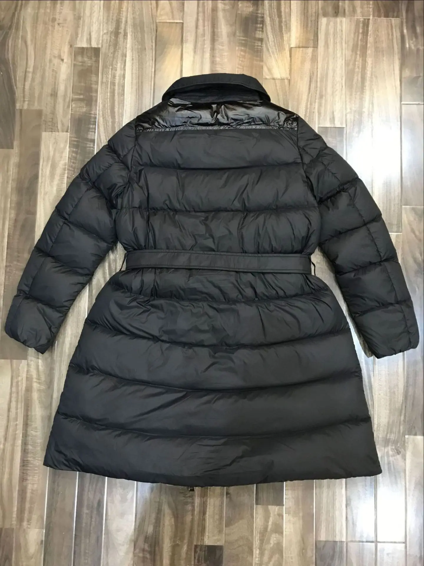 Новая зимняя куртка, женские пуховики, верхняя одежда, женский модный брендовый черный серый пуховик с поясом