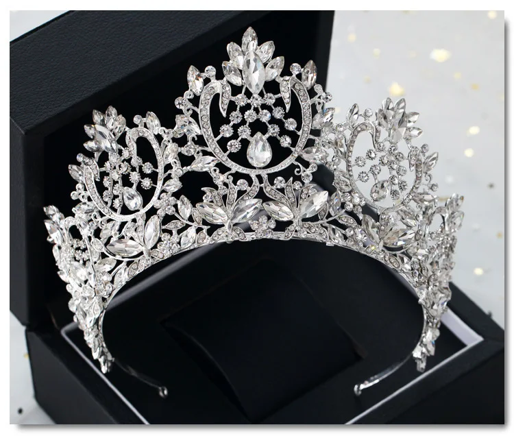 European Style New Style Bride Crown Headdress Luxury Wedding Accessories Marriage Accessories Performance Choose Glorious Crown