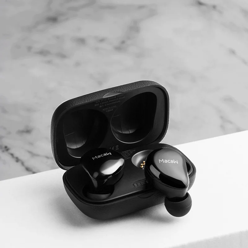 Black Беспроводные Bluetooth 5,0 наушники Touch Two True беспроводные наушники громкой связи спортивные водонепроницаемые супер бас мини-гарнитуры с микрофоном - Цвет: Black