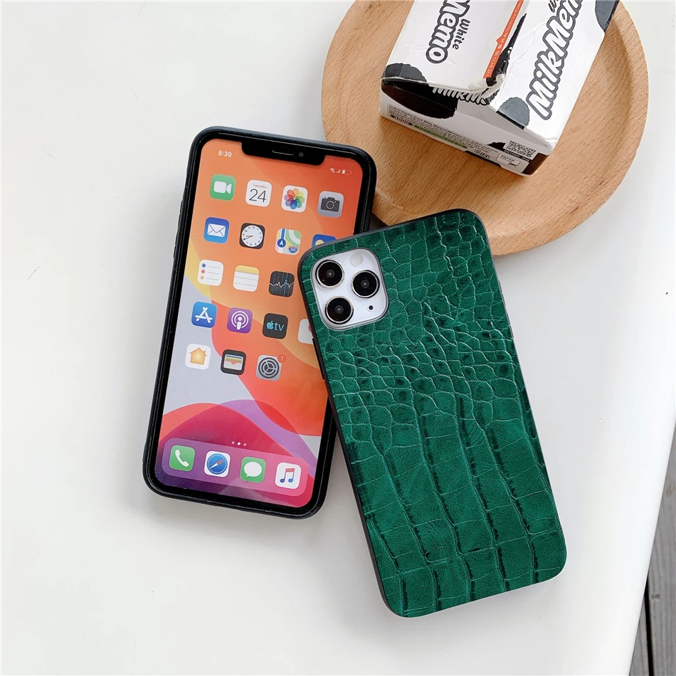 magsafe charger iphone 12 Retro Crocodile Leopard Snake Zebra Pattern Texture PU Leather Cases For iPhone 13 12 11 Pro XS MAX XR X 6s 7 8 Plus SE 20 Cover magsafe charger iphone 11