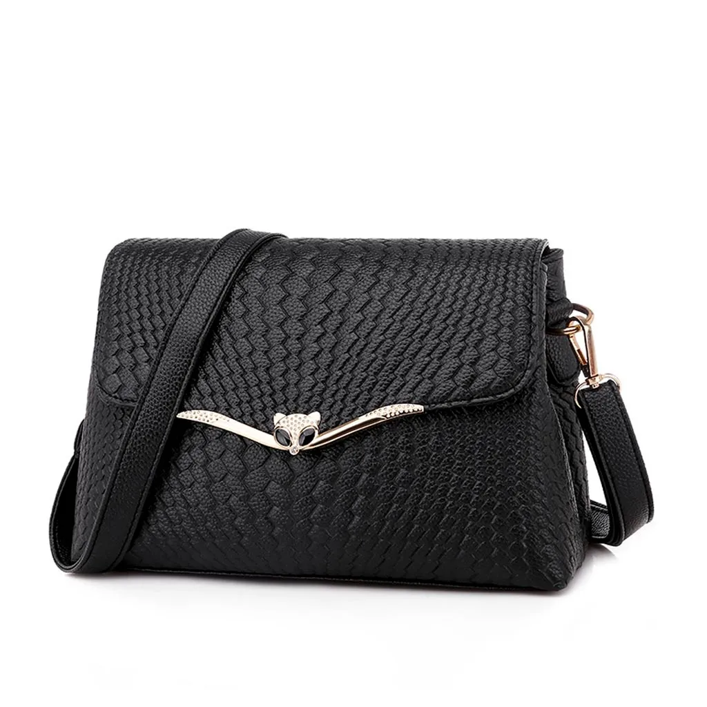 

Hangbag Fashion Women Leather Bag Crossbody Shoulder Bag 2019 New Wild Shoulder Bag Fashion Messenger Bag Casual Hangbag#25