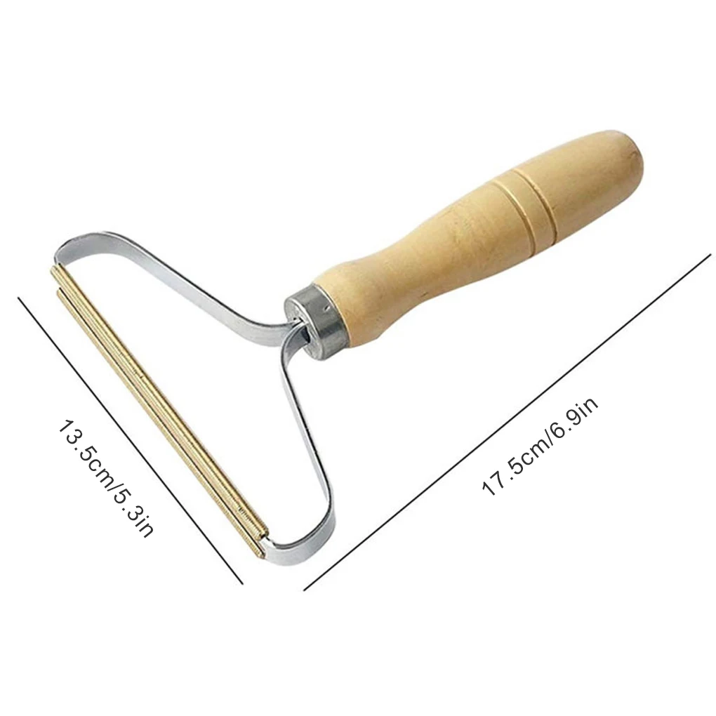 Portable Lint Remover Clothes Fuzz Fabric Shaver Brush Tool Power-Free Fluff Removing Roller for Sweater Woven Coat