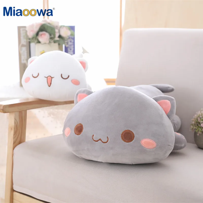 Cute Cat Cushion Doll Plush-Toys Animal-Pillow Stuffed Christmas-Gift Soft Cartoon Kawaii