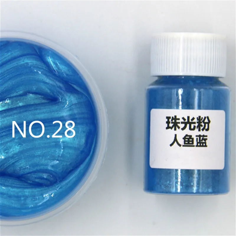 Diy Handmade Pearlescent Mica Powder Epoxy Resin Dye Pearl Pigment Resin Glue Pigments Material Crystal Mold