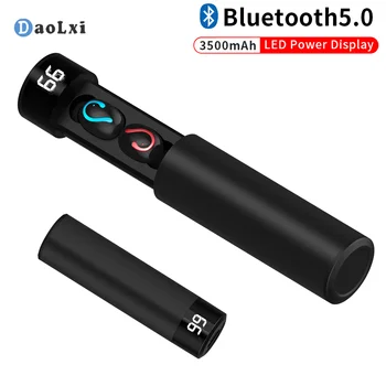 

DaoLxi Q67 TWS Wireless Earbuds 3D Stereo Mini Bluetooth Earphone 5.0 &Dual Mic Sports Waterproof Earphones Auto Pairing Headset