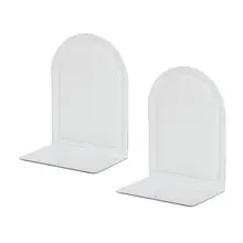 1 пара креативные металлические подставки для книг настольная подставка Органайзер держатель для хранения L41E