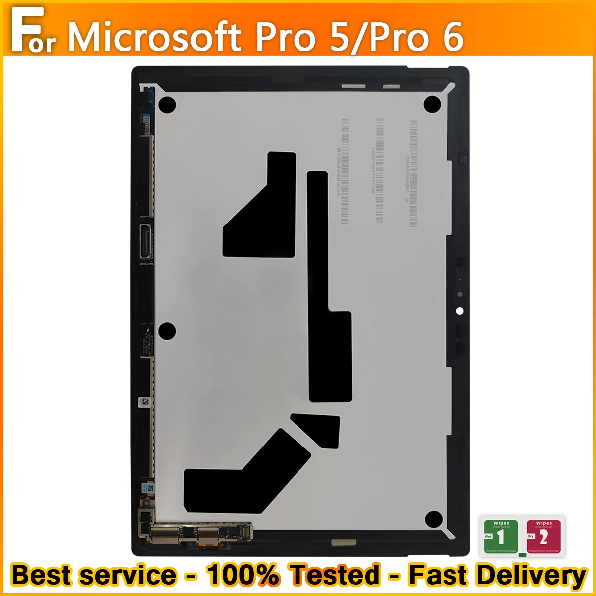 Original For Microsoft Surface Pro 5 1796 6 1807 LCD Display Touch Screen Digitizer Replacement With Board | Компьютеры и офис