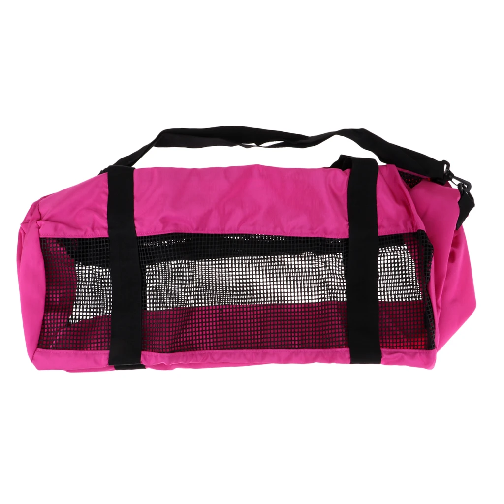 30X13.8X15.7inch Heavy Duty Mesh Duffle Bag Water Sports Mesh Roll Pouch for Diving Sailing Surfing Beach Games