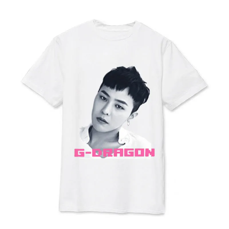 Kpop BIGBANG 10th рубашки в честь юбилейного концертного альбома уличная футболка
