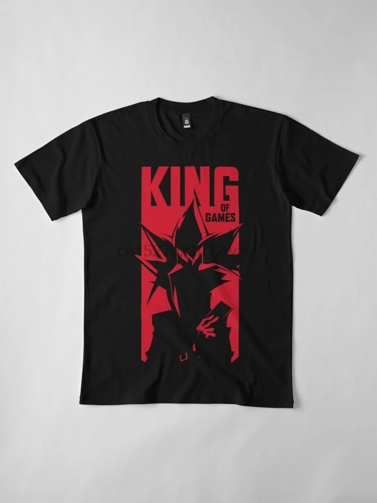 Yu-gi-oh Yami Shadow King Of Games Черная Футболка размер S - 6XL | Мужская одежда