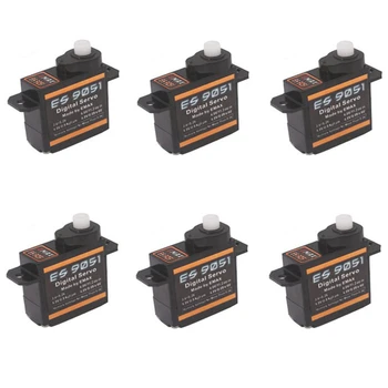 

6PCS Emax ES9051 4.3g Digital Mini Servo For RC Model
