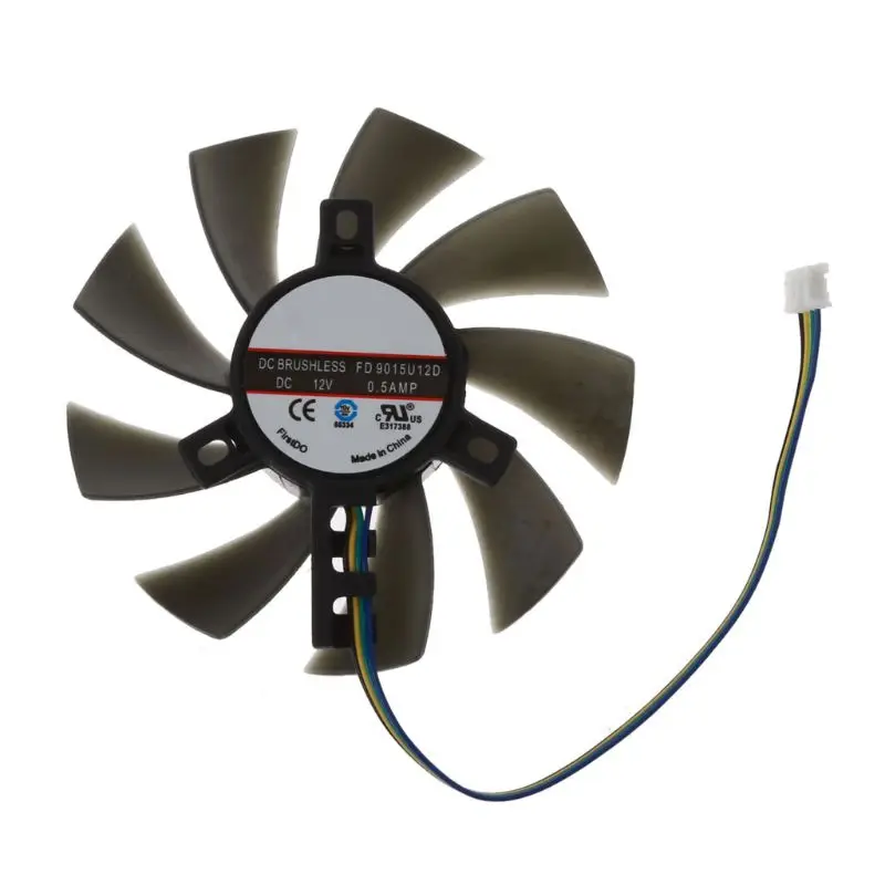 

FD9015U12D Server Cooling Fan DC 12V 0.5A 4pin Graphics Card Cooler Fan
