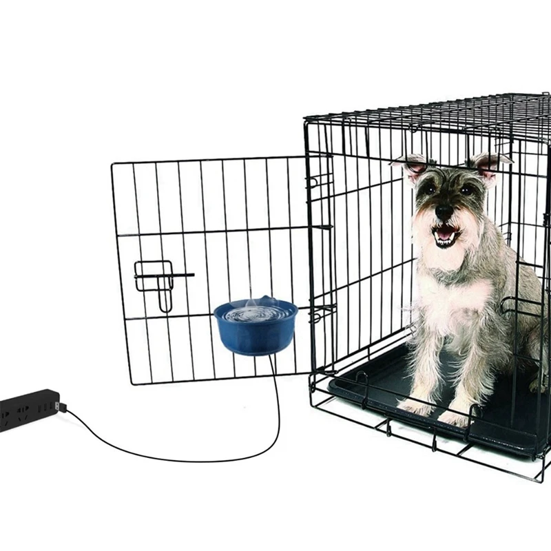 heated dog crate