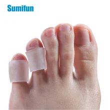 6 пар защитные накладки на пальцы кукурузный протектор корректор молоток разделитель пальцев ног гелевые рукава кукурузный Уход за глазами открытый носок хвост Уход за ногами D1328