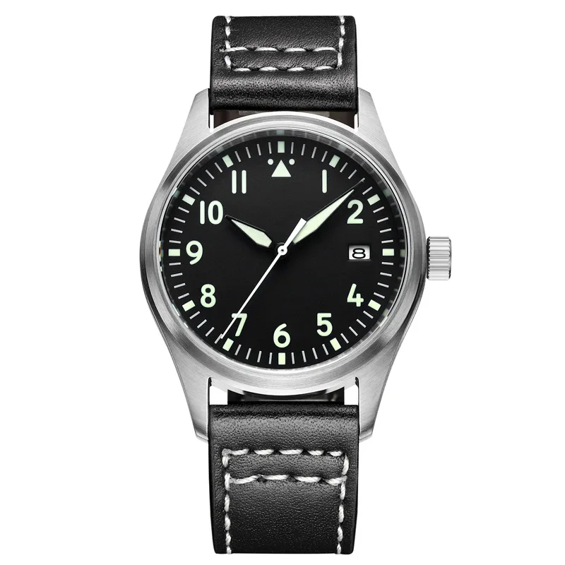 

Addies Brand NH35 Mechanical Diver Watch Sapphire 200m Water Resistant Luxury Luminous Automatic Self Wind Pilot Wrist Watch