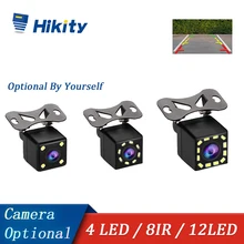 Kamera tylna Hikity uniwersalna kamera cofania kamera parkowania Night Vision wodoodporna 4 kamera LED 8 kamera na podczerwień 12 kamera LED opcja
