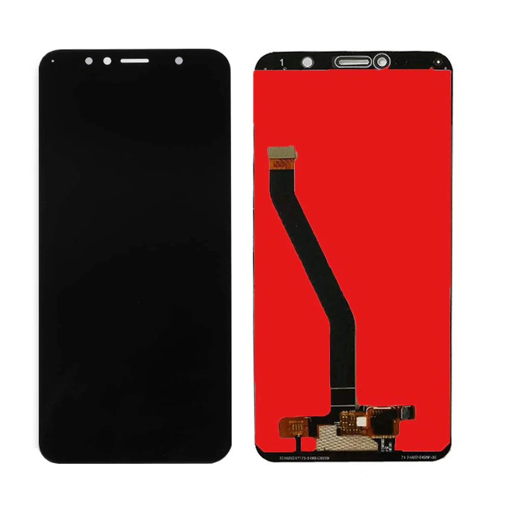 ЖК дисплей с дигитайзером сенсорного экрана для Huawei Honor 7C рамкой сменный aum L41