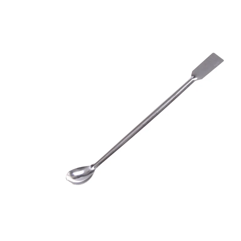 Horn Spoon Medicinal ladle with Spatula Length 200mm Laboratory Supplies Laboratorium Onderwijs Gebruik