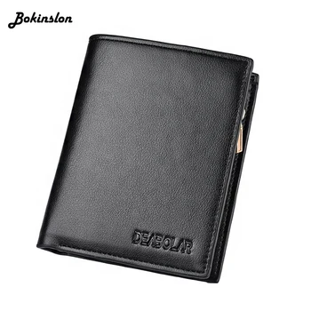 

Bokinslon Mans Short Wallet Fashion Horizontal Multi-Card Wallet Student Card bag Wallet Casual Male