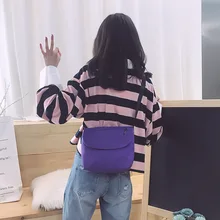 Летняя Холщовая Сумка Женская сумка новая стильная модная универсальная сумка на плечо в Корейском стиле INS на плечо в японском стиле для девочек Smal